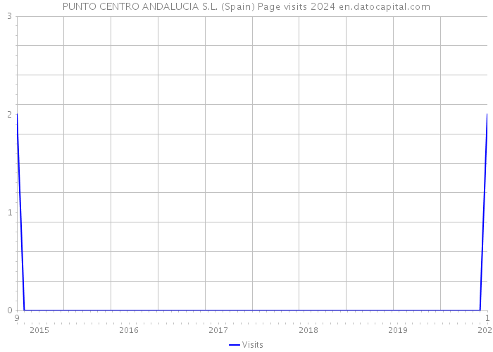 PUNTO CENTRO ANDALUCIA S.L. (Spain) Page visits 2024 