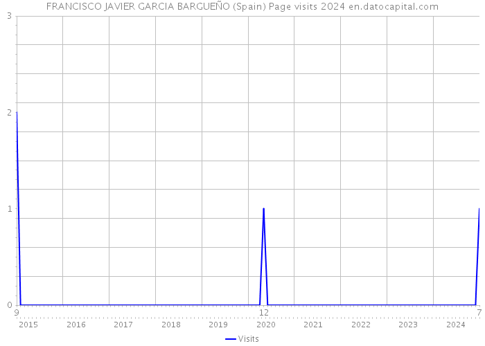 FRANCISCO JAVIER GARCIA BARGUEÑO (Spain) Page visits 2024 