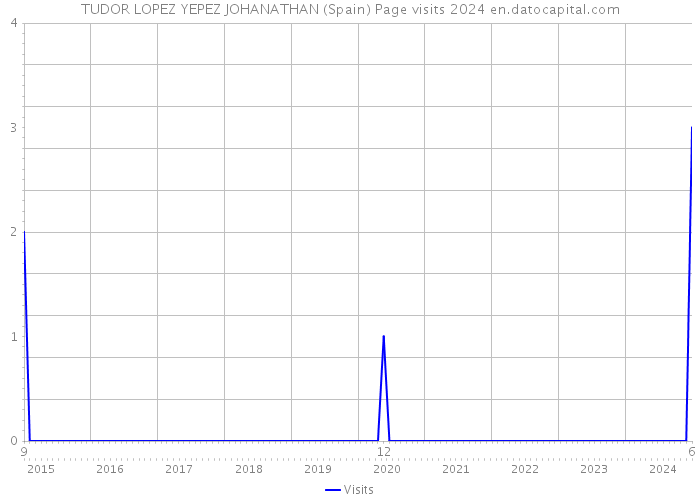 TUDOR LOPEZ YEPEZ JOHANATHAN (Spain) Page visits 2024 