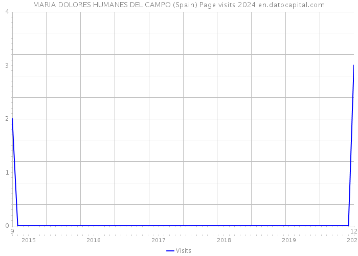MARIA DOLORES HUMANES DEL CAMPO (Spain) Page visits 2024 