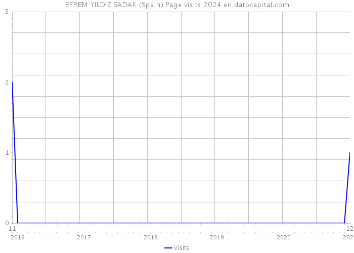 EFREM YILDIZ SADAK (Spain) Page visits 2024 