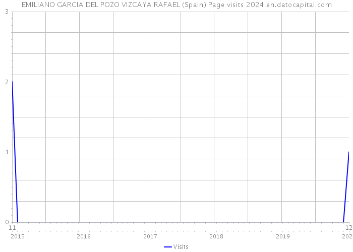 EMILIANO GARCIA DEL POZO VIZCAYA RAFAEL (Spain) Page visits 2024 