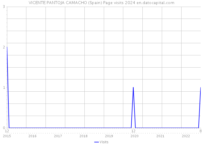 VICENTE PANTOJA CAMACHO (Spain) Page visits 2024 
