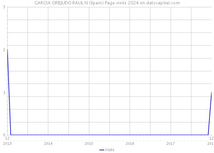GARCIA OREJUDO RAUL N (Spain) Page visits 2024 