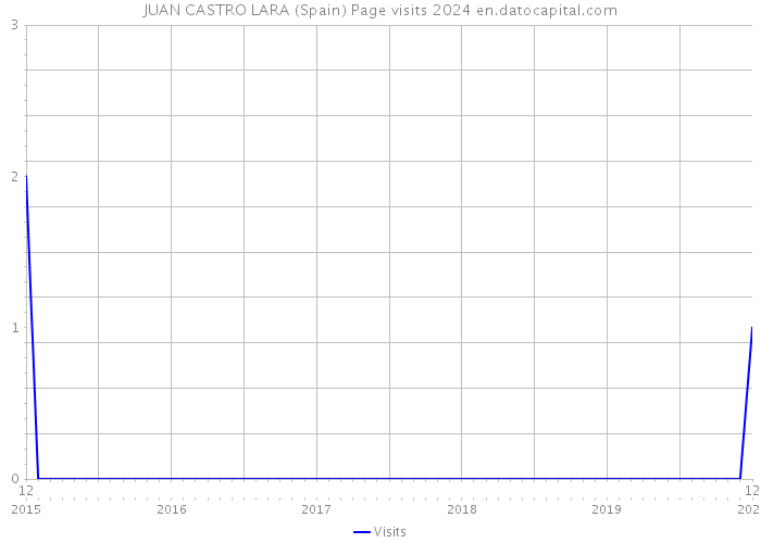 JUAN CASTRO LARA (Spain) Page visits 2024 
