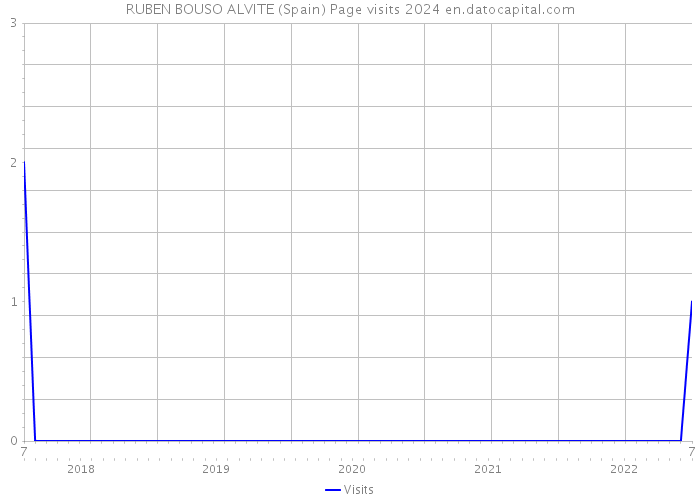 RUBEN BOUSO ALVITE (Spain) Page visits 2024 