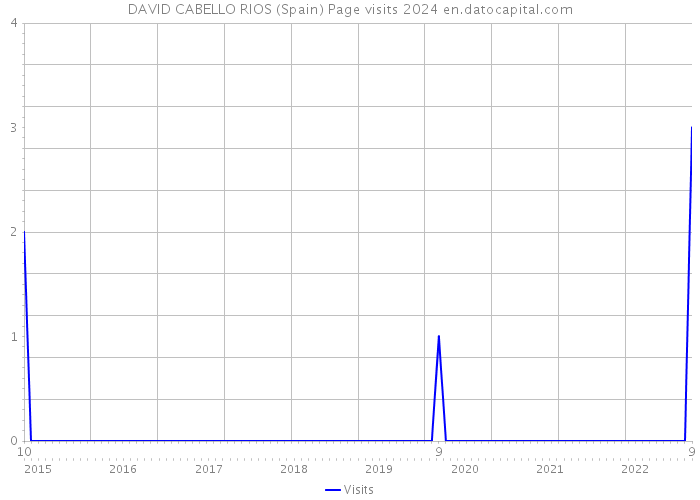 DAVID CABELLO RIOS (Spain) Page visits 2024 