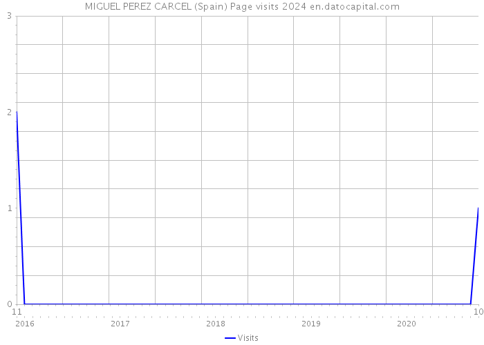 MIGUEL PEREZ CARCEL (Spain) Page visits 2024 