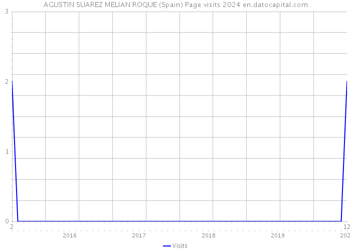 AGUSTIN SUAREZ MELIAN ROQUE (Spain) Page visits 2024 