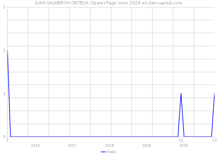 JUAN SALMERON ORTEGA (Spain) Page visits 2024 