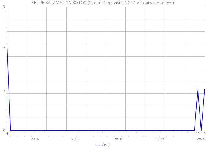FELIPE SALAMANCA SOTOS (Spain) Page visits 2024 