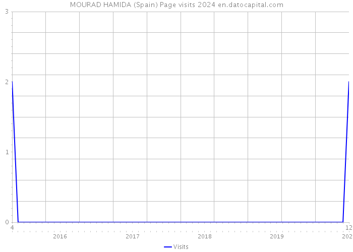 MOURAD HAMIDA (Spain) Page visits 2024 