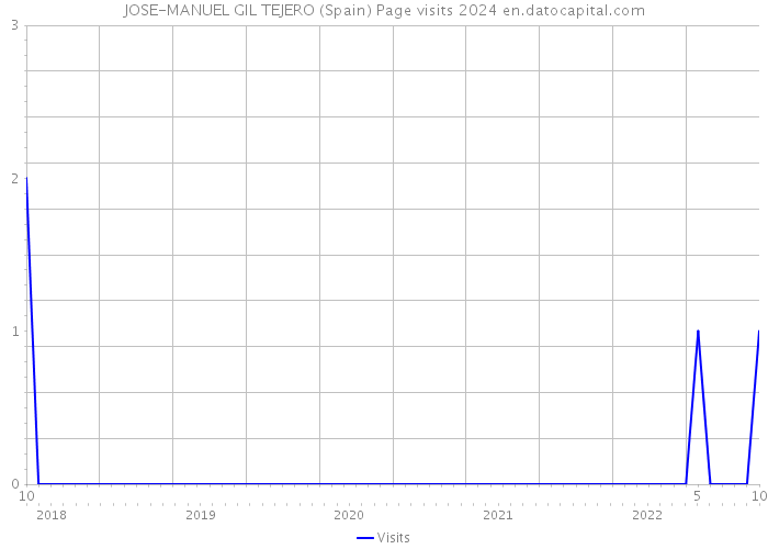 JOSE-MANUEL GIL TEJERO (Spain) Page visits 2024 