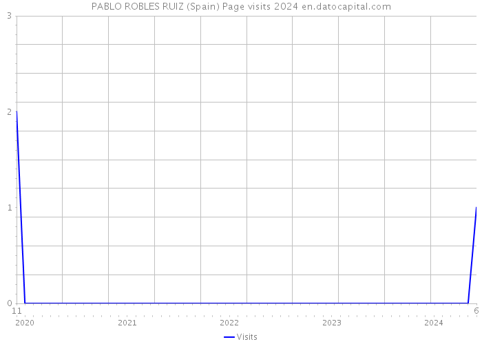 PABLO ROBLES RUIZ (Spain) Page visits 2024 