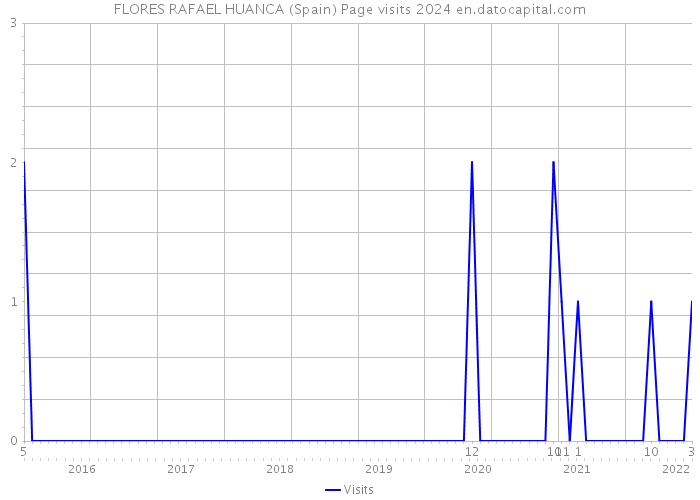 FLORES RAFAEL HUANCA (Spain) Page visits 2024 