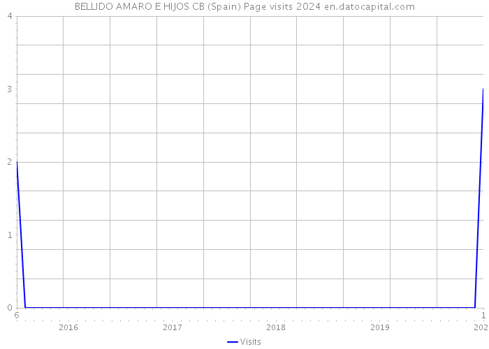 BELLIDO AMARO E HIJOS CB (Spain) Page visits 2024 