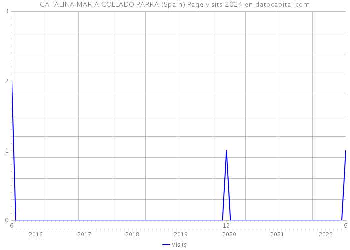CATALINA MARIA COLLADO PARRA (Spain) Page visits 2024 