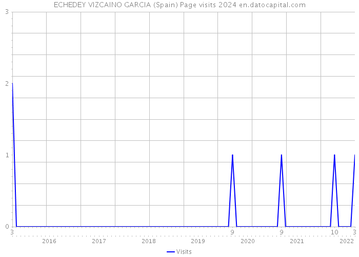 ECHEDEY VIZCAINO GARCIA (Spain) Page visits 2024 