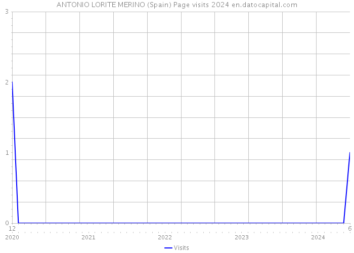 ANTONIO LORITE MERINO (Spain) Page visits 2024 