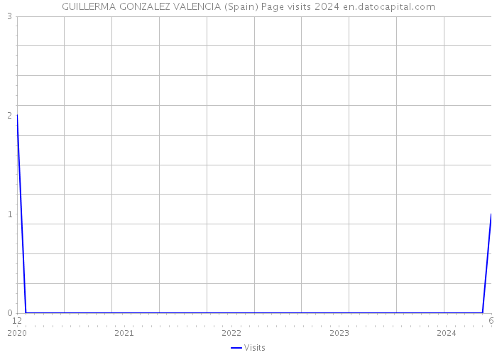 GUILLERMA GONZALEZ VALENCIA (Spain) Page visits 2024 