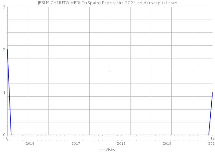 JESUS CANUTO MERLO (Spain) Page visits 2024 