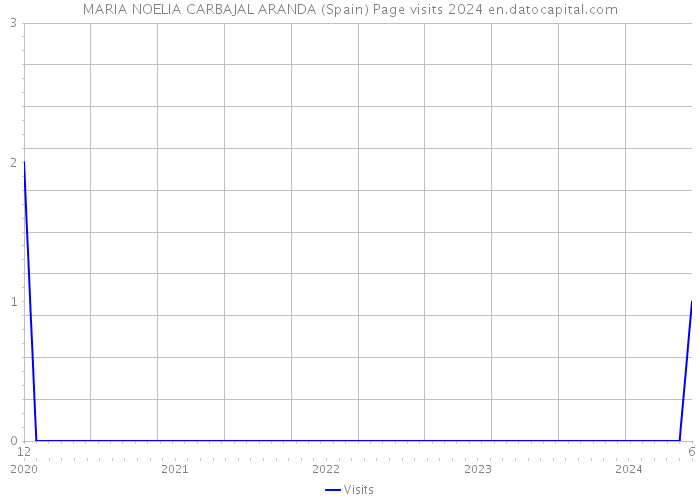 MARIA NOELIA CARBAJAL ARANDA (Spain) Page visits 2024 