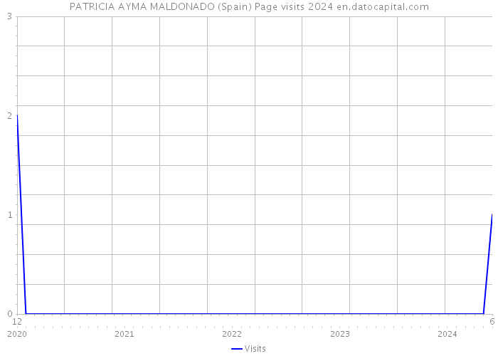 PATRICIA AYMA MALDONADO (Spain) Page visits 2024 