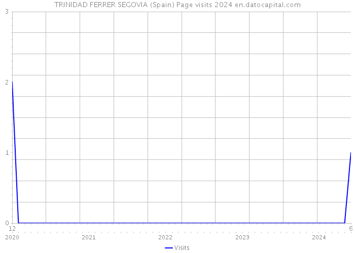 TRINIDAD FERRER SEGOVIA (Spain) Page visits 2024 