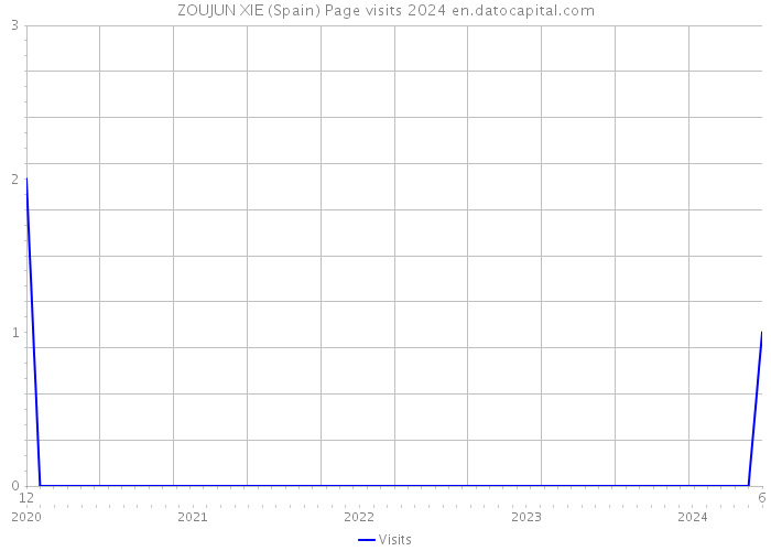 ZOUJUN XIE (Spain) Page visits 2024 