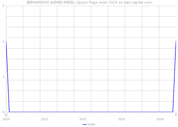 BERNARDINO JAENES MEDEL (Spain) Page visits 2024 