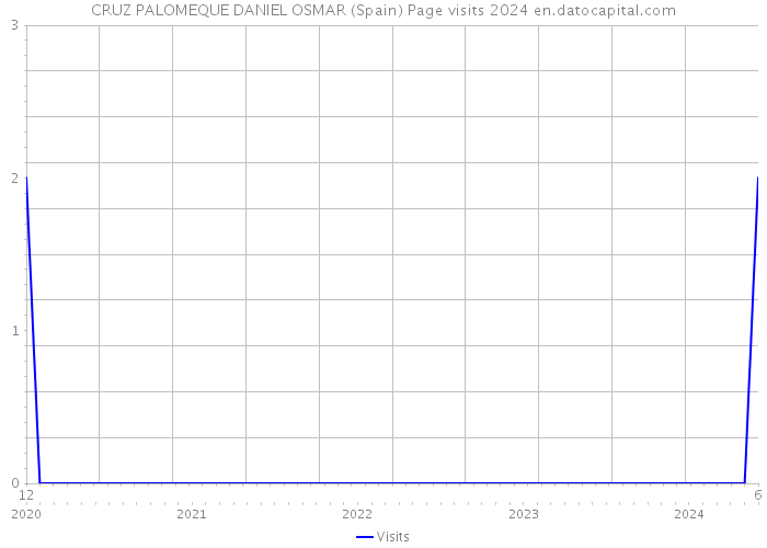 CRUZ PALOMEQUE DANIEL OSMAR (Spain) Page visits 2024 