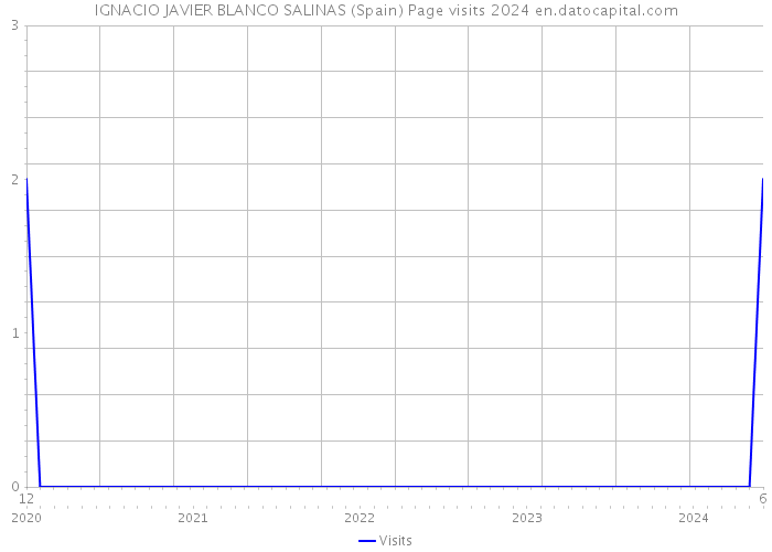IGNACIO JAVIER BLANCO SALINAS (Spain) Page visits 2024 