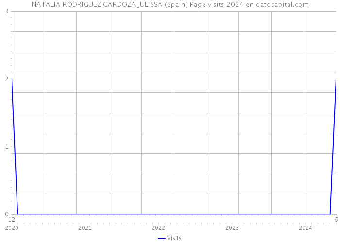 NATALIA RODRIGUEZ CARDOZA JULISSA (Spain) Page visits 2024 