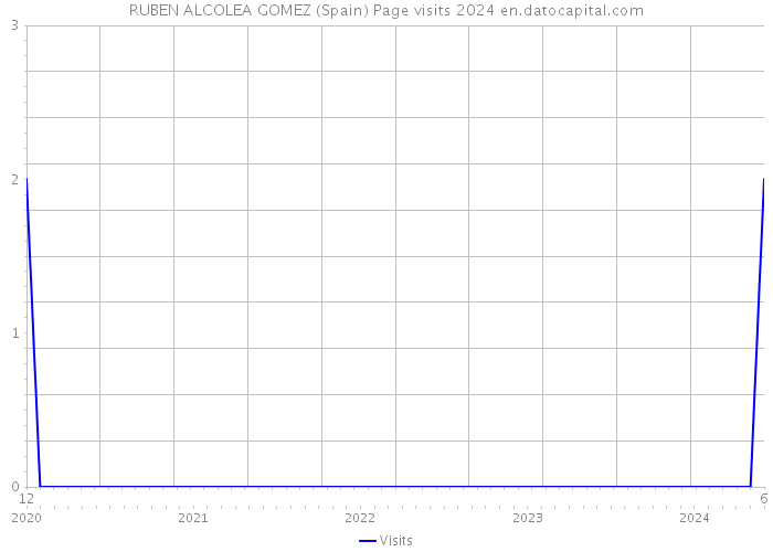 RUBEN ALCOLEA GOMEZ (Spain) Page visits 2024 