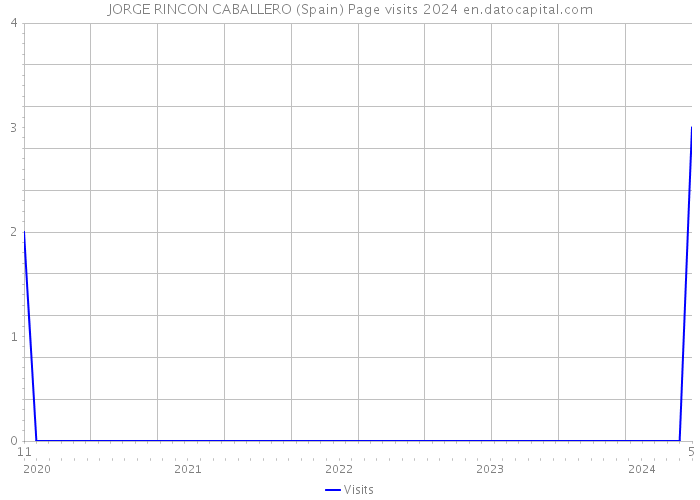 JORGE RINCON CABALLERO (Spain) Page visits 2024 