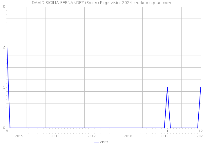 DAVID SICILIA FERNANDEZ (Spain) Page visits 2024 