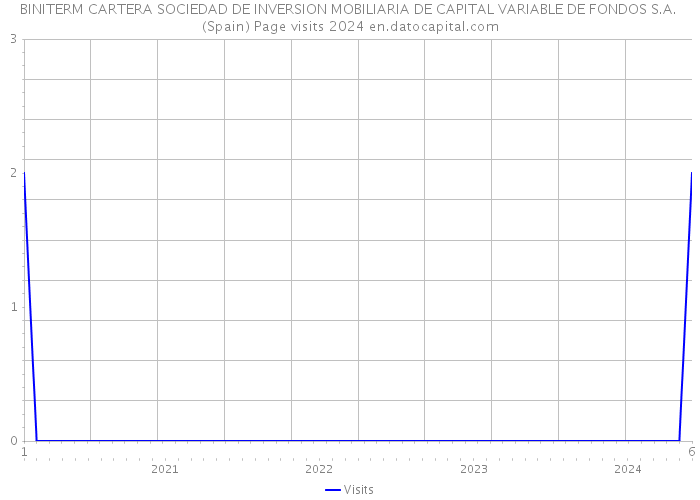 BINITERM CARTERA SOCIEDAD DE INVERSION MOBILIARIA DE CAPITAL VARIABLE DE FONDOS S.A. (Spain) Page visits 2024 