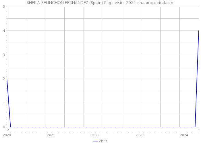 SHEILA BELINCHON FERNANDEZ (Spain) Page visits 2024 