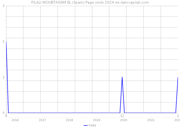 FILALI MOUBTASSIM EL (Spain) Page visits 2024 