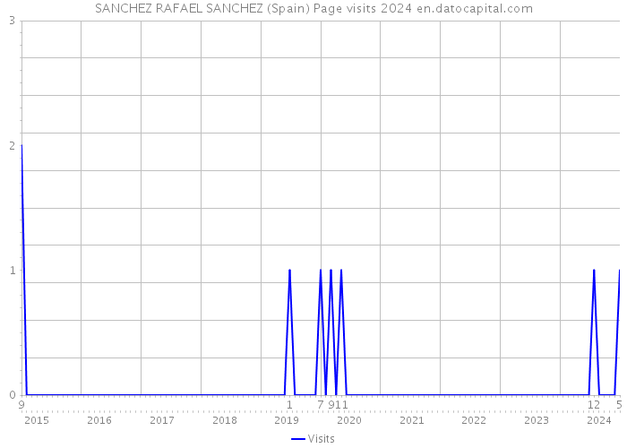 SANCHEZ RAFAEL SANCHEZ (Spain) Page visits 2024 