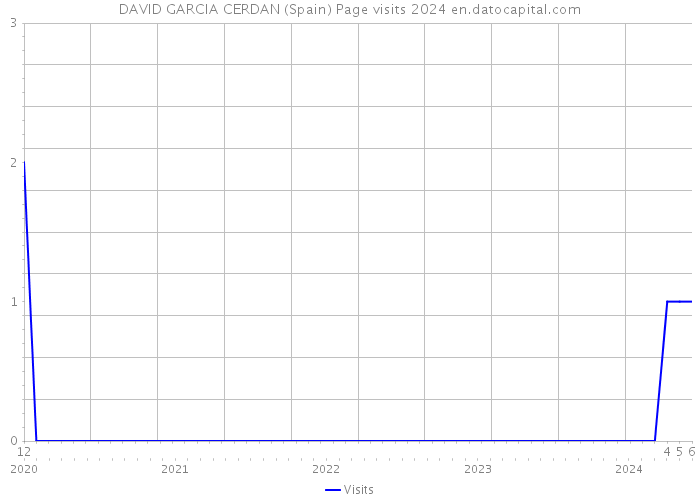 DAVID GARCIA CERDAN (Spain) Page visits 2024 