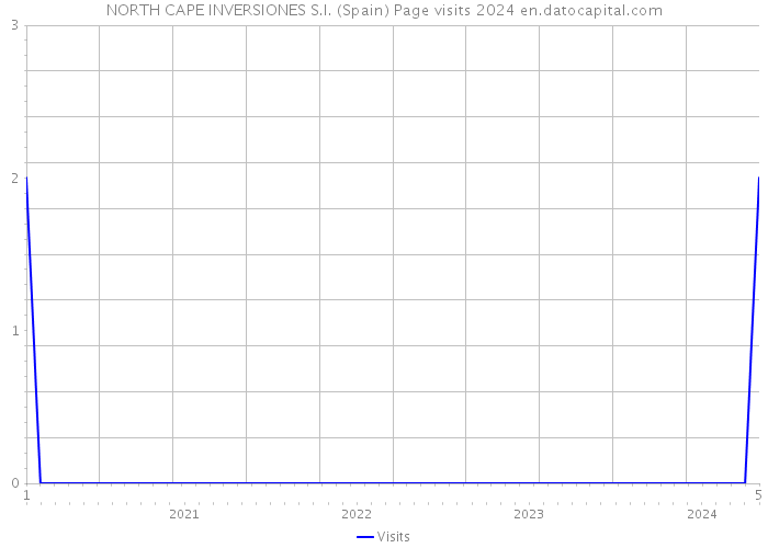 NORTH CAPE INVERSIONES S.I. (Spain) Page visits 2024 