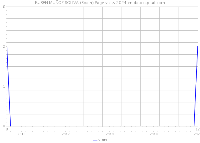 RUBEN MUÑOZ SOLIVA (Spain) Page visits 2024 