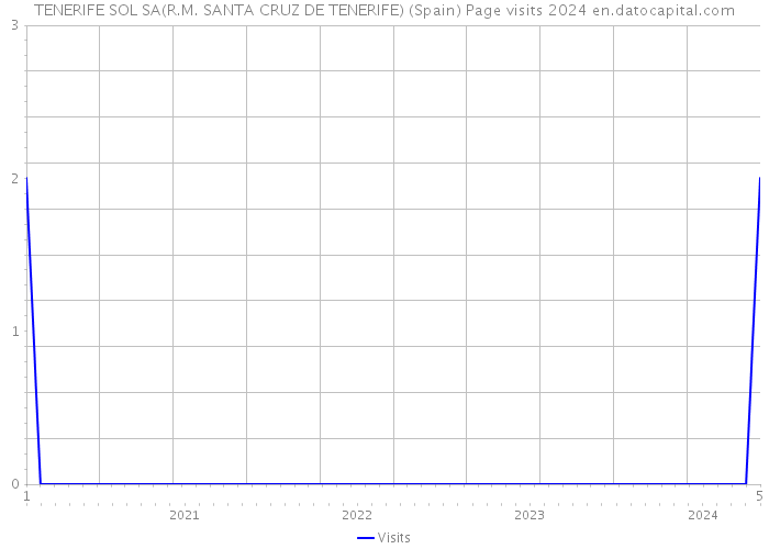 TENERIFE SOL SA(R.M. SANTA CRUZ DE TENERIFE) (Spain) Page visits 2024 