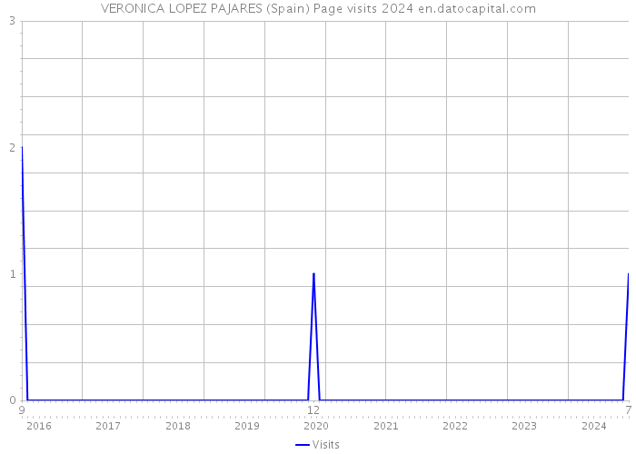 VERONICA LOPEZ PAJARES (Spain) Page visits 2024 