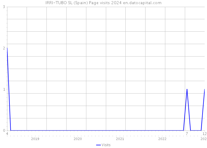 IRRI-TUBO SL (Spain) Page visits 2024 
