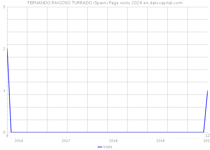FERNANDO RAIGOSO TURRADO (Spain) Page visits 2024 