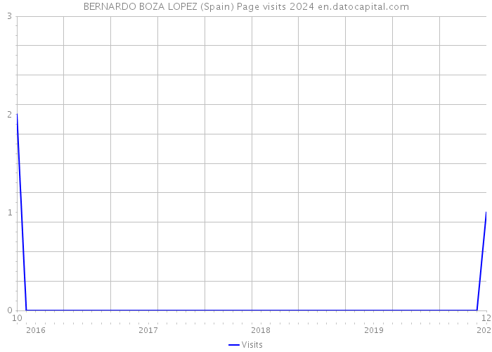 BERNARDO BOZA LOPEZ (Spain) Page visits 2024 