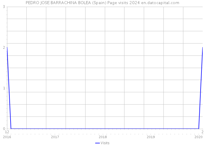 PEDRO JOSE BARRACHINA BOLEA (Spain) Page visits 2024 