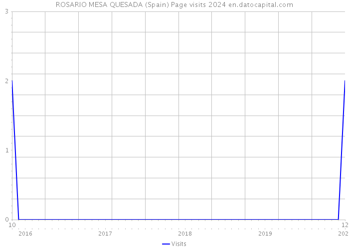 ROSARIO MESA QUESADA (Spain) Page visits 2024 
